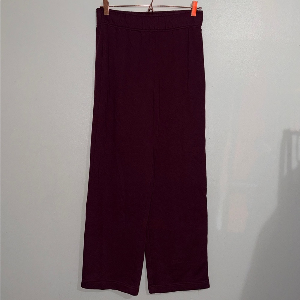 Maroon Drawsting Lounge Pants